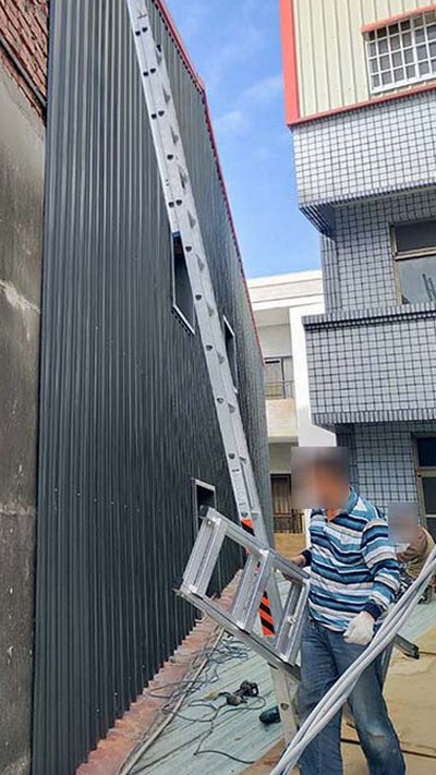 桃園外牆穿鐵皮防水